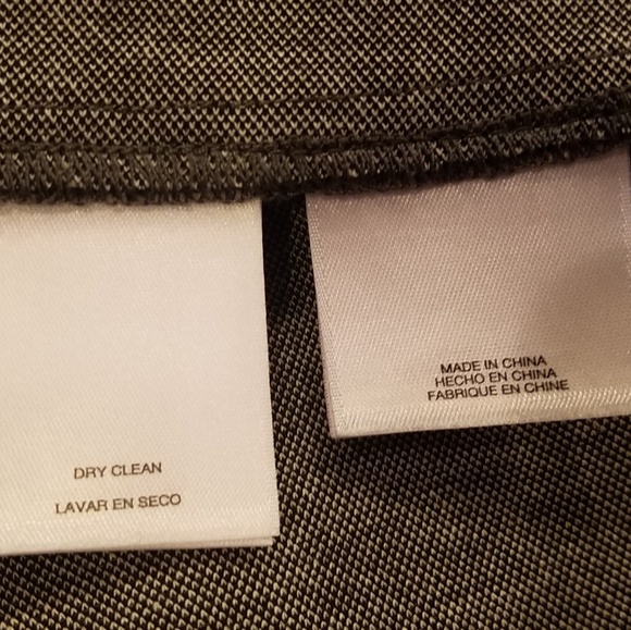 NWT Anne Klein Black White Herringbone Cape Lion Head Medallion OLD MONEY STYLE - Picture 5 of 8